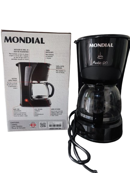 Cafeteira Elétrica Pratic 20X Mondial - Imagem 2